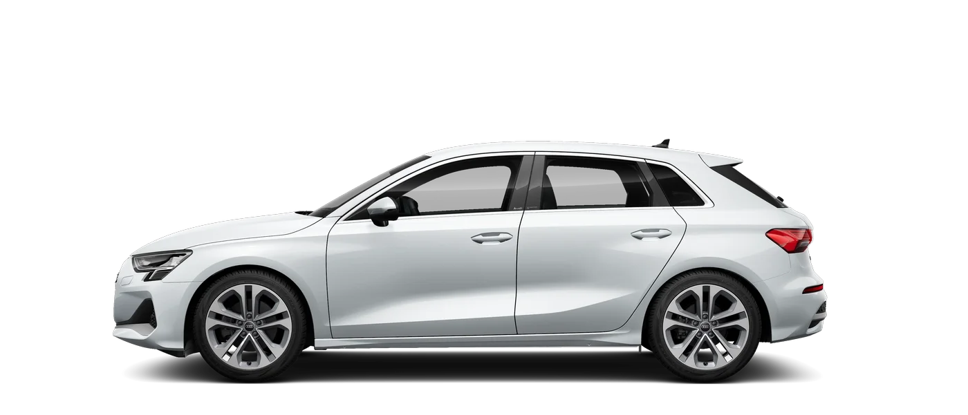 Audi A3 Sportback visto de lado