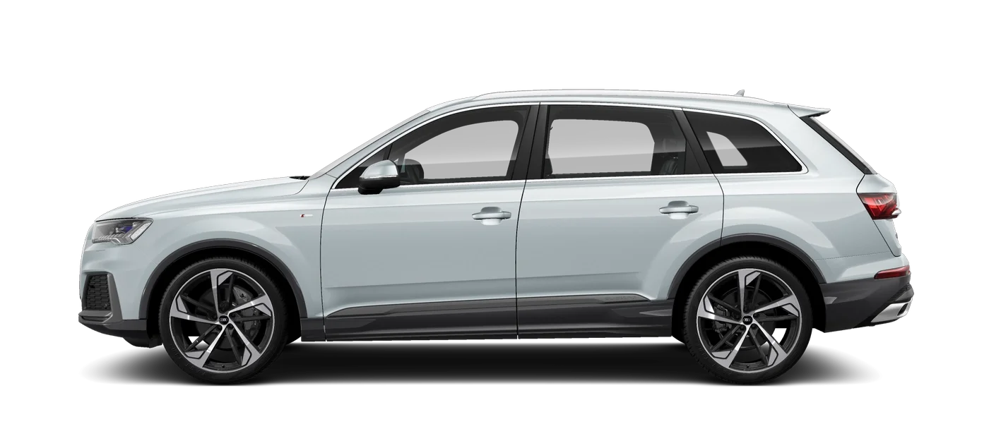 Audi Q7 visto de lado